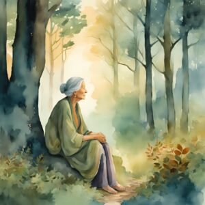 The Old Woman and the Whispering Trees