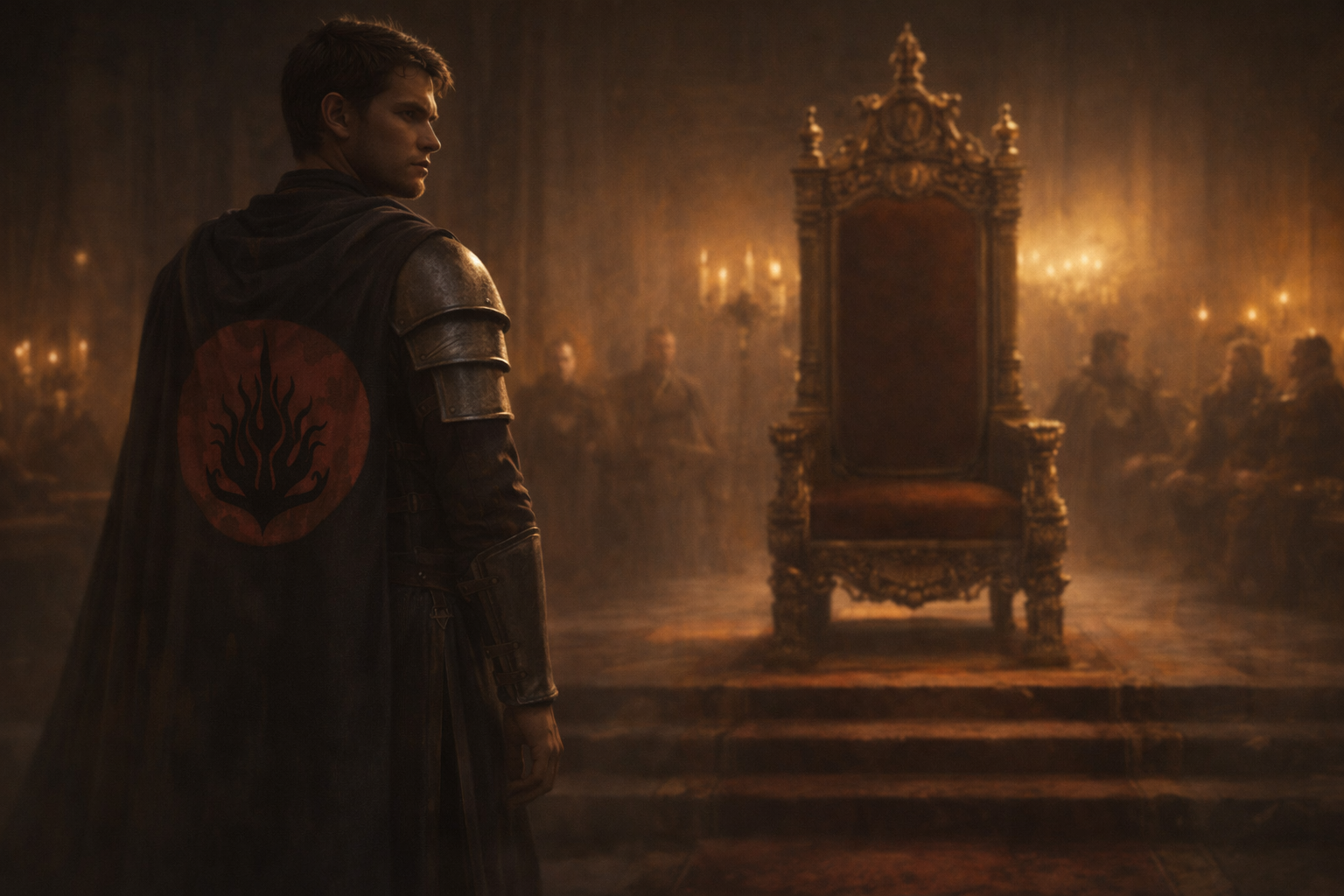 Betrayal in the Eldora council hall as the trusted guard reveals his sigil