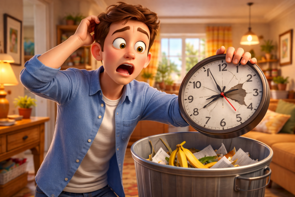 Funny confident parrot talking to surprised owner in short story