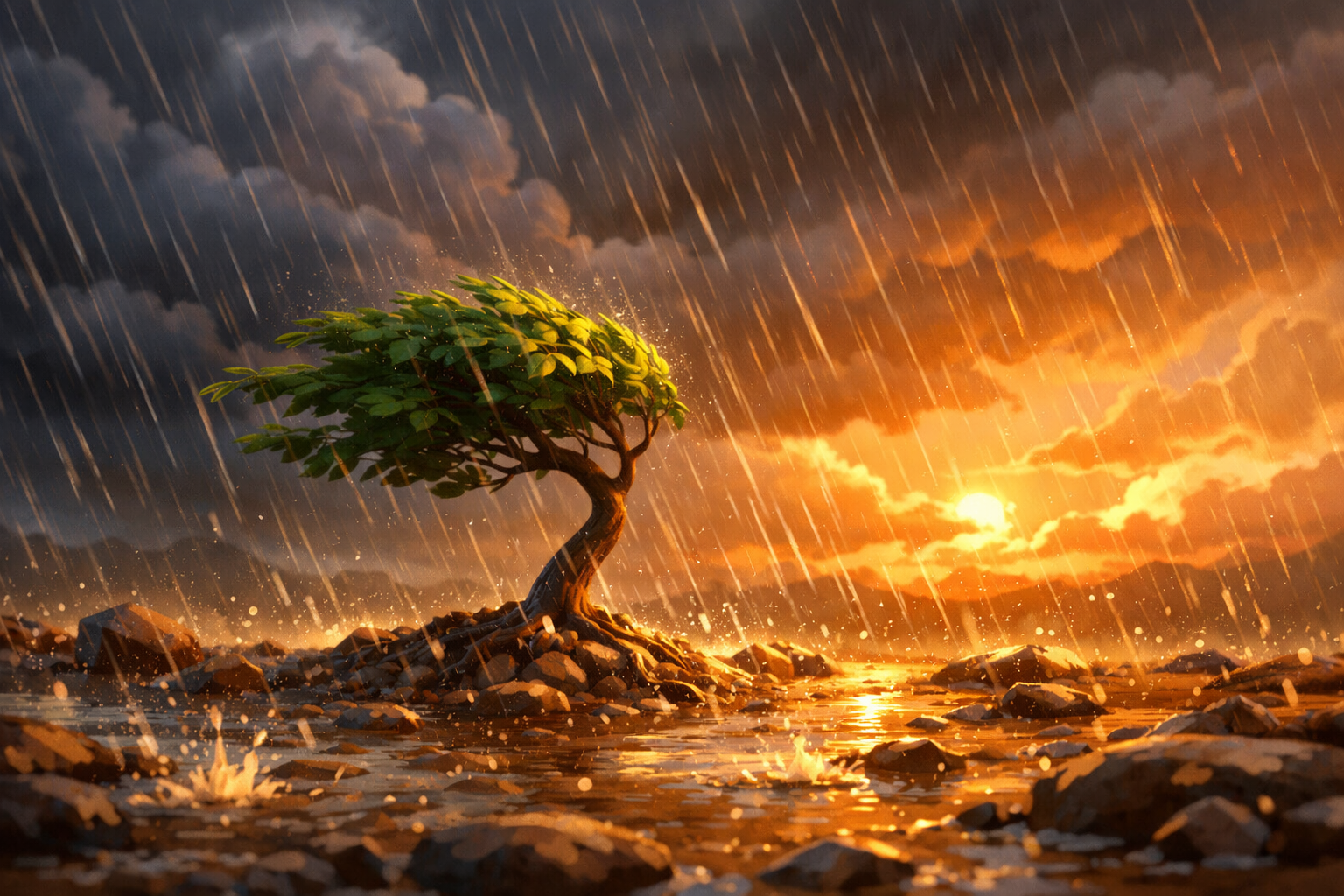 Everyone Thought the Tree Would Fall… But It Didn’t—An Inspirational Story for Kids