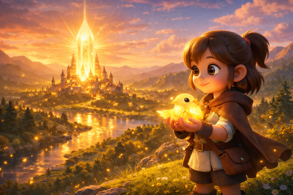  The Last Light of Arion (A Magical Fantasy Story for Kids)