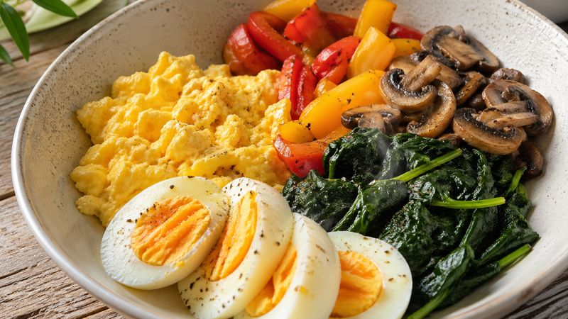  Egg & Veggie Power Bowl