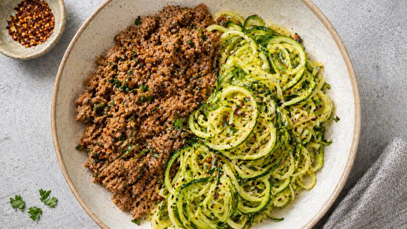 Turkey & Zucchini Bowl