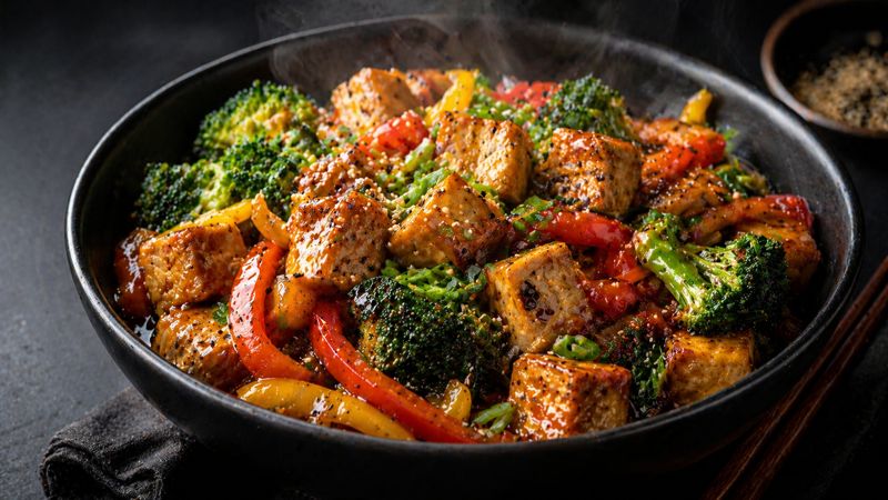 Tofu Stir-Fry Bowl (Vegan)