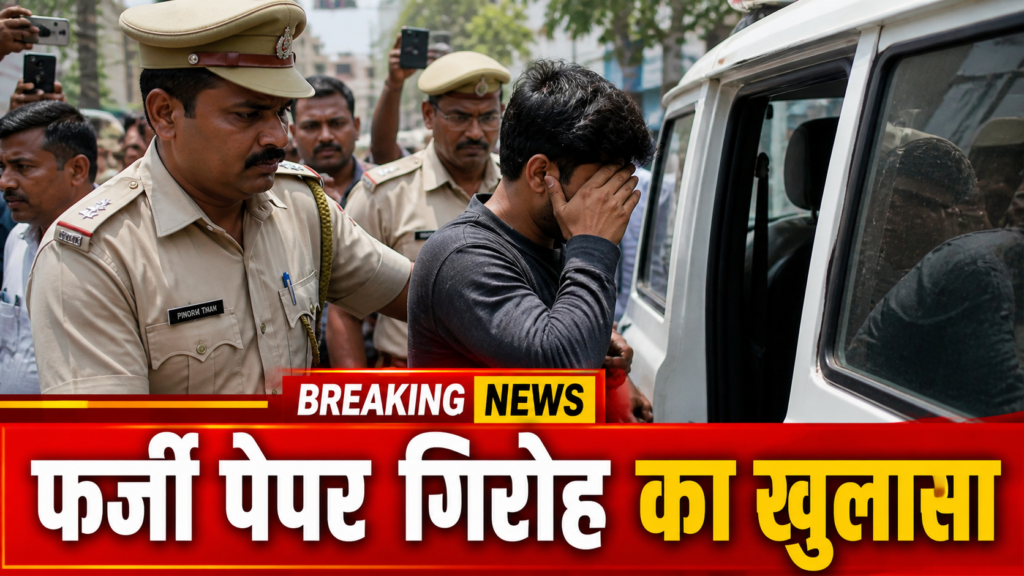 UP Home Guard फर्जी पेपर मामला बिहार युवक गिरफ्तार
