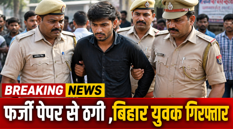 UP Home Guard फर्जी पेपर मामला बिहार युवक गिरफ्तार