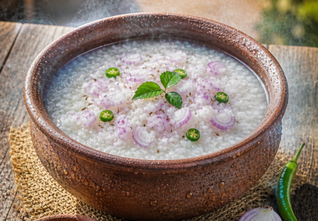 pani bhat recipe